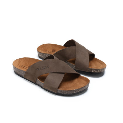 شبشب رجالى - جلد طبيعى